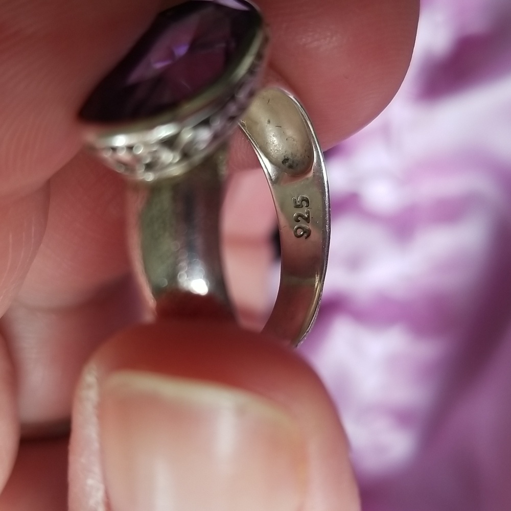 Amythyst Ring - Picture 3 of 3